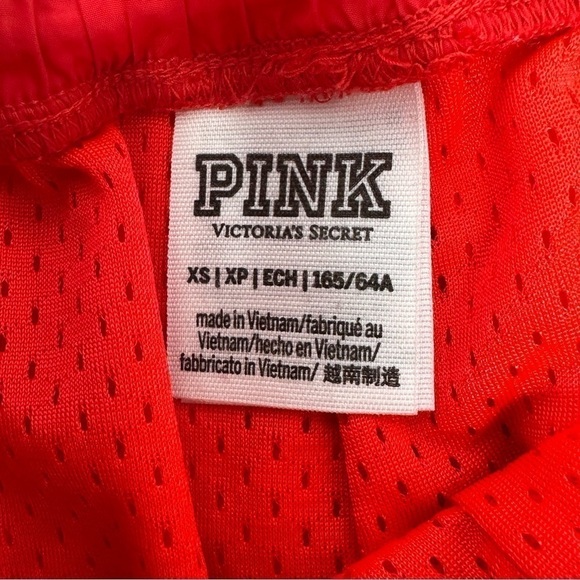 VS pink running red shorts XS NWOT - Picture 4 of 5